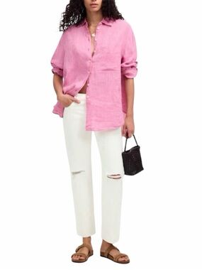 NWT Madewell The Dean Easy Straight Crop Jean